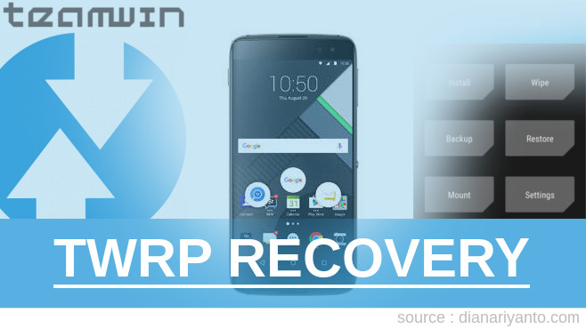 TWRP Recovery BlackBerry DTEK60 Tested